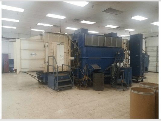 Nordson Reclaim Powder Booth System X Opening Refurbished