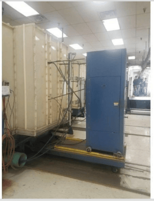 Nordson Reclaim Powder Booth System X Opening Refurbished