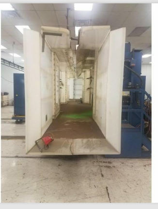 Nordson Reclaim Powder Booth System X Opening Refurbished