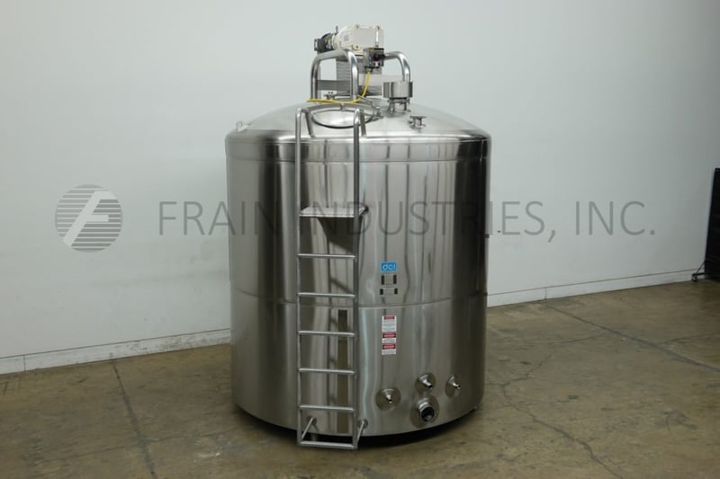 Gallon Dci Stainless Steel Jacketed Insulated Process Tank