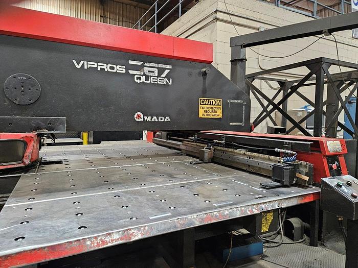 Ton Amada Vipros Queen Cnc Turret Punch Station