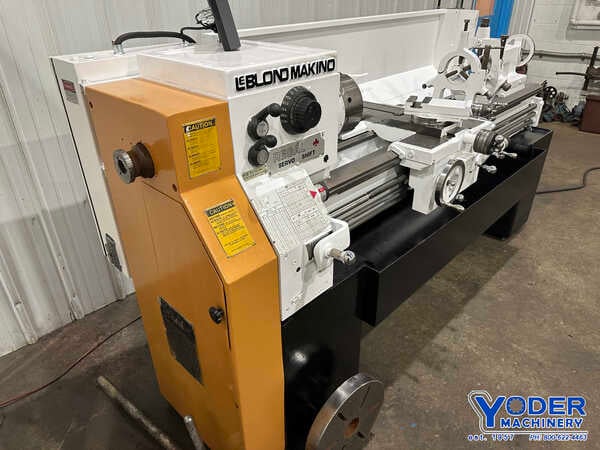 X Leblond Makino Engine Lathe Swing Over Cross Slide