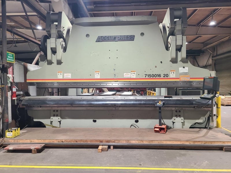 Ton Accurpress Cnc Hydraulic Press Brake Ets Ctr