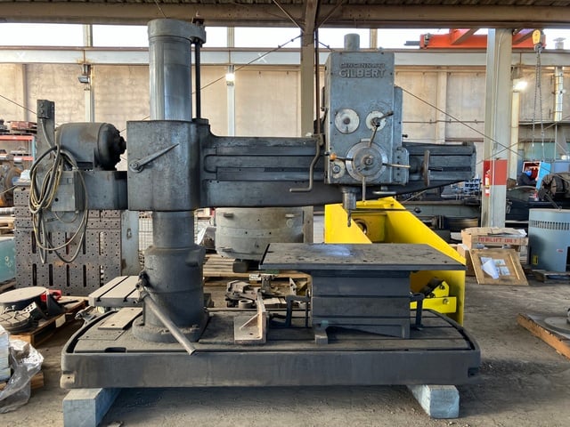 Cincinnati Gilbert Radial Arm Drill For Sale Surplus Record