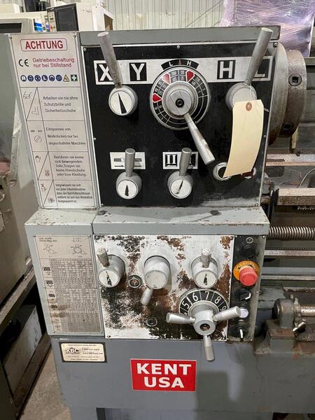 X Kent Kls G Engine Lathe Swing Over Cross Slide