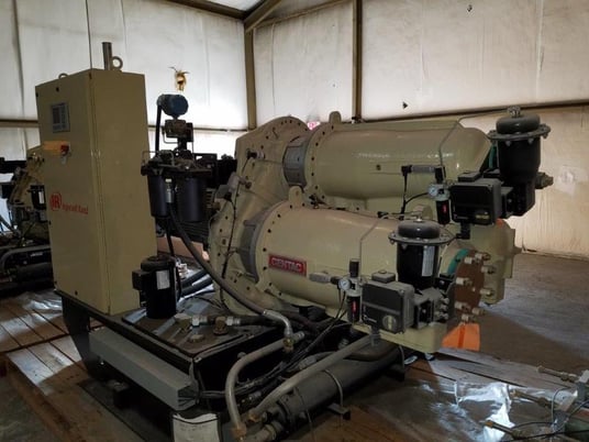 1154 scfm, 100 psig, Ingersoll-rand Centac #C25014M3, 300 HP, AB PLC, 480/3/60, new never installed - Image 1