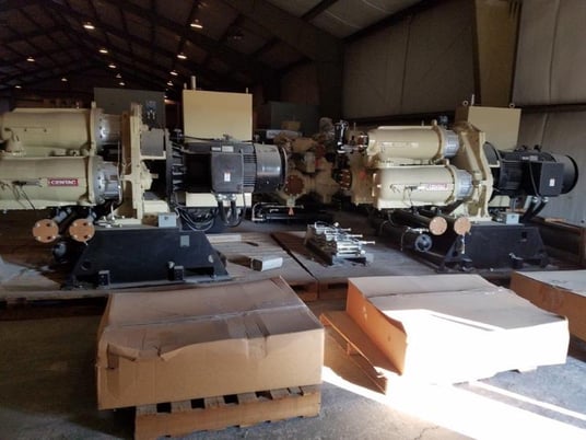 1154 scfm, 100 psig, Ingersoll-rand Centac #C25014M3, 300 HP, AB PLC, 480/3/60, new never installed - Image 2