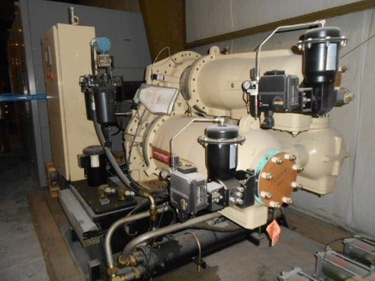 1154 scfm, 100 psig, Ingersoll-rand Centac #C25014M3, 300 HP, AB PLC, 480/3/60, new never installed - Image 3