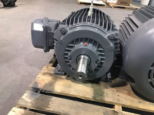50 HP 1770 RPM Siemens, Frame 326T, TEFC, explosion proof, surplus, 460 Volts - Image 1