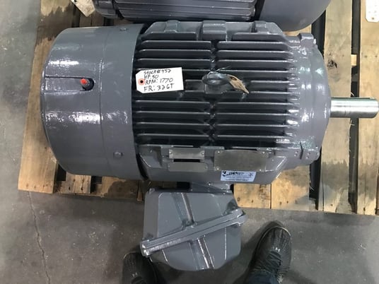 50 HP 1770 RPM Siemens, Frame 326T, TEFC, explosion proof, surplus, 460 Volts - Image 3