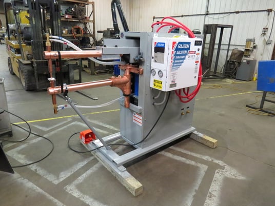 120 KVA Spot Weld #RR-120-30-460-1, 460 V., 30" throat, 2.5" round copper arms - Image 1