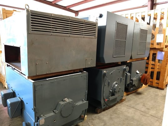 1250 HP 900 RPM Siemens, Frame 6811, weather protected enclosure type 2, S/B, rebuilt, 4160 Volts - Image 2
