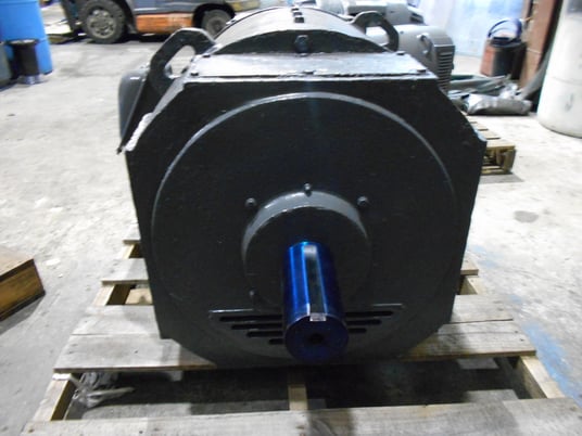 250 HP 1800/2000 RPM Baldor, Frame 506AT, DPFG, rebuilt, 500VA, 150/300VF - Image 2