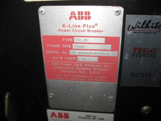 4000 Amps, ABB, KP-40 - Image 5