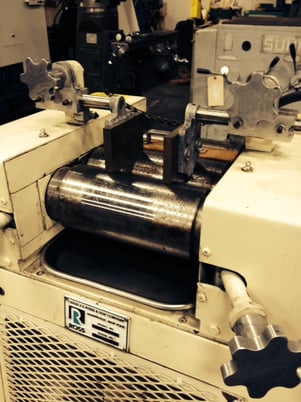 4" x 8" Ross #4x8 TRM, floor model high speed 3 roll mill, 270 RPM,s/n #70520 - Image 4