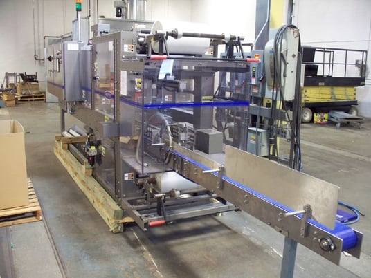 Arpac #107-20, automatic sleeve wrapper set to run juice/dairy boxes 2, 4, 6-pks up to 13 1/2" L x 6.5" H x  - Image 6