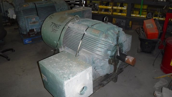 Image 1 for 250 HP 1200 RPM Westinghouse, Frame 3105, TEFC BB, 2300 Volts