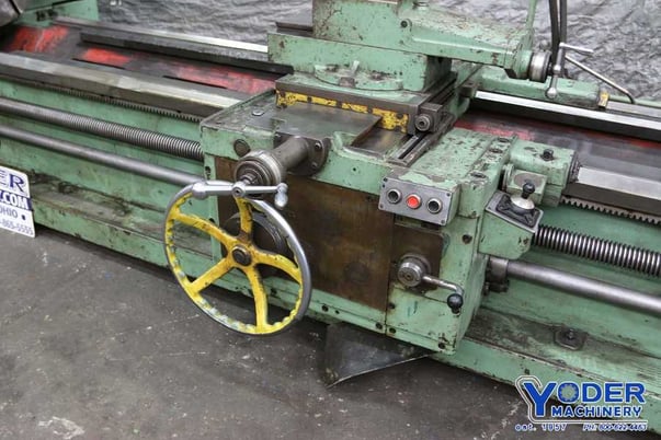 40" x 192" Stanko #165x5000, gap bed engine lathe, 26" SOCS, 4-jaw 39" chk, 1975, #69387 - Image 5
