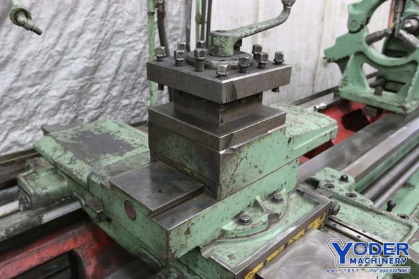 40" x 192" Stanko #165x5000, gap bed engine lathe, 26" SOCS, 4-jaw 39" chk, 1975, #69387 - Image 7