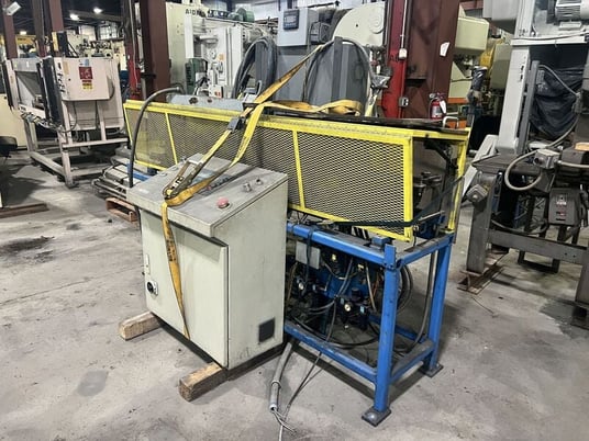 25 Ton, Tishken #C0-8-4-12, 3 stroke, 5" max. width, air clutch, serial #15313 973, #13770J - Image 3