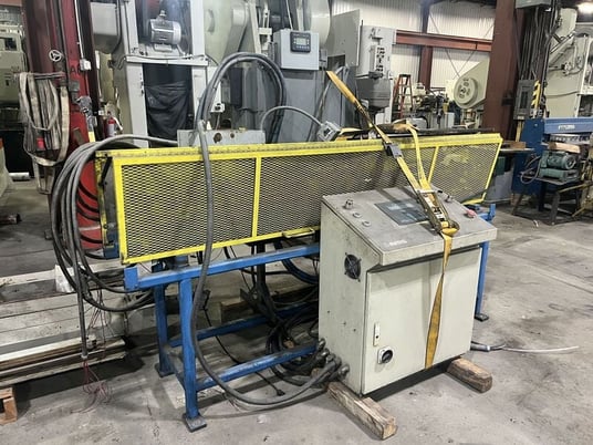 25 Ton, Tishken #C0-8-4-12, 3 stroke, 5" max. width, air clutch, serial #15313 973, #13770J - Image 5