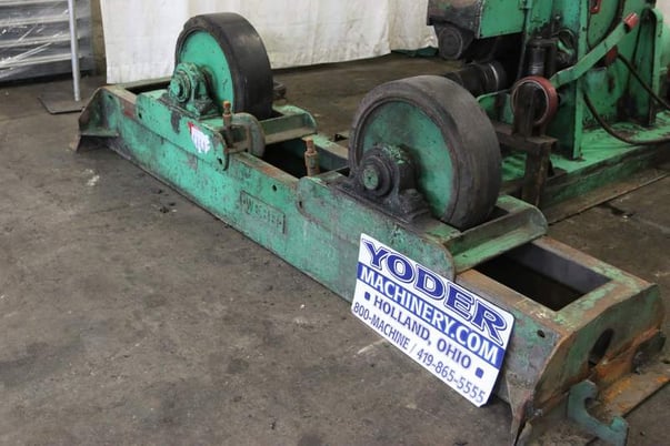 Webb idler rolls with stands, #69568 - Image 1