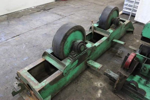 Webb idler rolls with stands, #69568 - Image 2