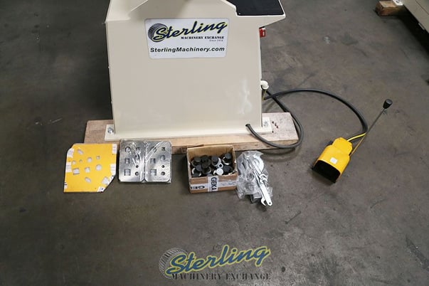 5-1/8" x 5-1/8" x 1/2" Geka #Hydracrop-80SD, 88 ton, hydraulic, 5 stations, foot pedals, New - Image 8