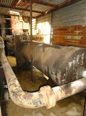 Harris #TG2101, baler, approximate specifications: automatic cycling (3) 100 HP motors, 60" x 72" x 240** - Image 4