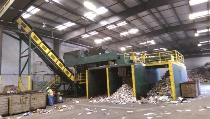 CP single stream recycling sorting system, used - Image 1