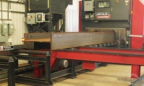 Lincoln #Python-X, structural steel burning system, Versafab CNC, 2015 - Image 2