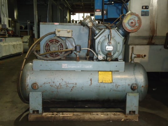 7.5 HP Ingersoll-Rand #S-30, air compressor, 1973 - Image 1