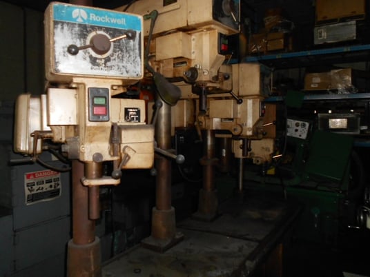 4 Spindle Rockwell, 4 head drill press - Image 1