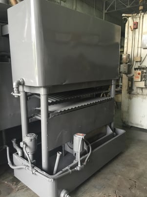 Mattison #24, rotary surface grinder, 42" chuck, 22" segmented wheel, automatic lube, wheel dresser, powered - Image 5