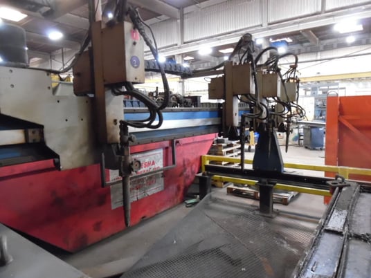 Messer #Edgemate-EM100, oxygen cutting system, 9.6' x 13', Burny ...