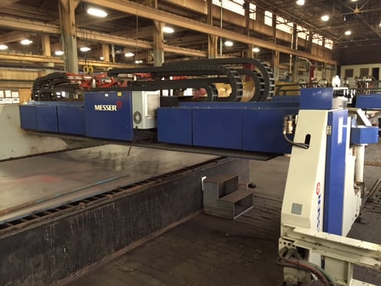 Messer #Titan-12/10, oxygen cutting system, 12' x 43', Messer Global Plus CNC, dual core processor, heat - Image 2