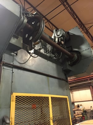 200 Ton, South Bend #S2-200-72x48 BGAC, straight side double crank press, 8" stroke, 30 SPM, air clutch & - Image 4