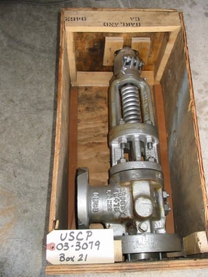 Crosby safety relief valves, HNP-S-55 (1), HC-MS-55 (2), HCB-MS-58 (2 available) - Image 1