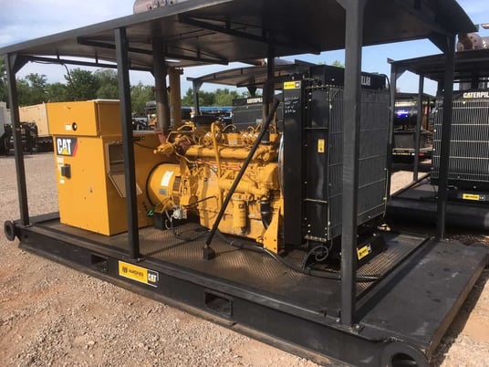 190 KW Caterpillar #G3406 PTG Field Gas generator set - Image 1