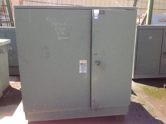 500 KVA 13800 Delta Primary, 480 Delta Secondary, Mcgraw-Edison Edison, pad mount, dead/loop - Image 1