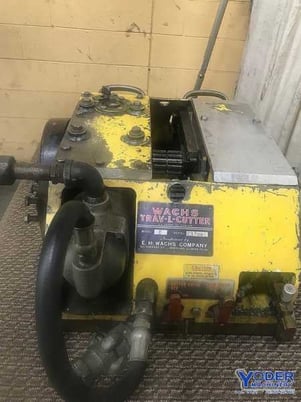 No. E E.H.Wachs Trav-L cutter & beveler, 35-55 RPM, horizontal or vertical cuts, #70166 - Image 2