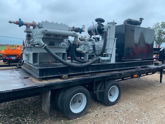 337 GPM @ 10000 psi, Gardner Denver 600 w/3.5" plungers, well service pump, 500 HP - Image 5