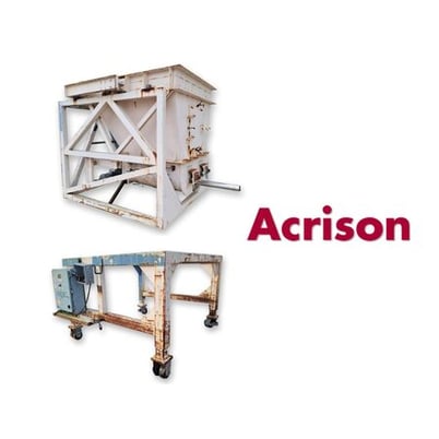 3" Acrison #BDF, bin discharge screw feeder, (2) agitators, #14916 - Image 1