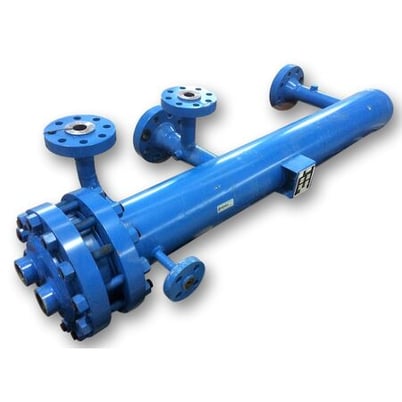 J.F.D. Tube & Coil Products shell & tube heat exchanger condenser, serial #11065, unused, #14742 - Image 1