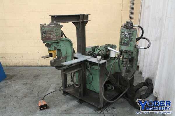 60 Ton, Peddinghaus #PF-60, hydraulic webb & flange, pendant control, 10 HP, #66282 - Image 1
