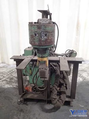 60 Ton, Peddinghaus #PF-60, hydraulic webb & flange, pendant control, 10 HP, #66282 - Image 2