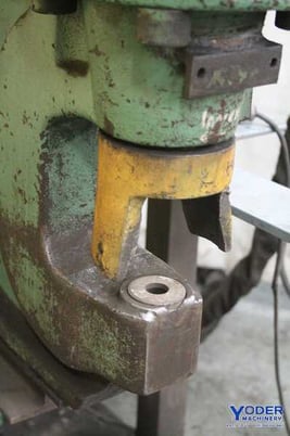 60 Ton, Peddinghaus #PF-60, hydraulic webb & flange, pendant control, 10 HP, #66282 - Image 5