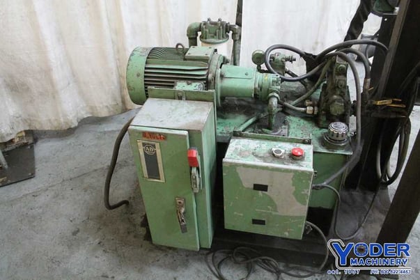 60 Ton, Peddinghaus #PF-60, hydraulic webb & flange, pendant control, 10 HP, #66282 - Image 9