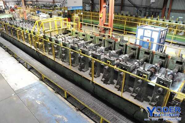 21 Stand, PM Machine Tool rollformer, 4-1/2" arbor, 60" roll space, egual gearing, #70354 - Image 1