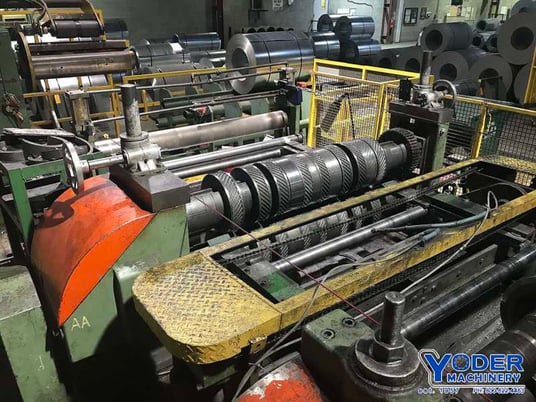 21 Stand, PM Machine Tool rollformer, 4-1/2" arbor, 60" roll space, egual gearing, #70354 - Image 5